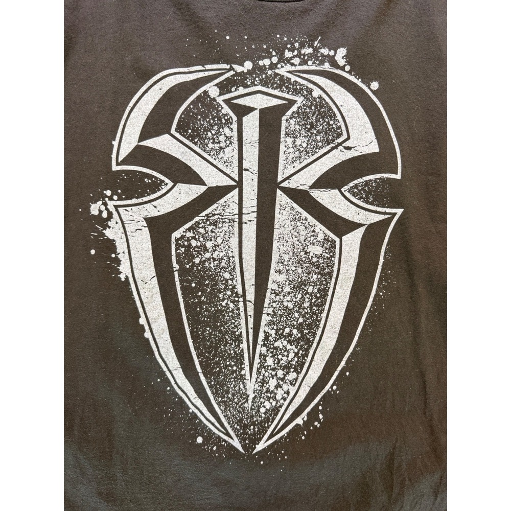 WWE Roman Reigns One Versus All Graphic T-Shirt Black Mens 4X Authentic Wear - Picture 3 of 7